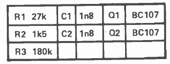 pwm PA parts list