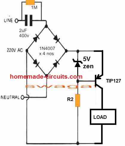 5V pwm zero crossing AC to DC circuit
