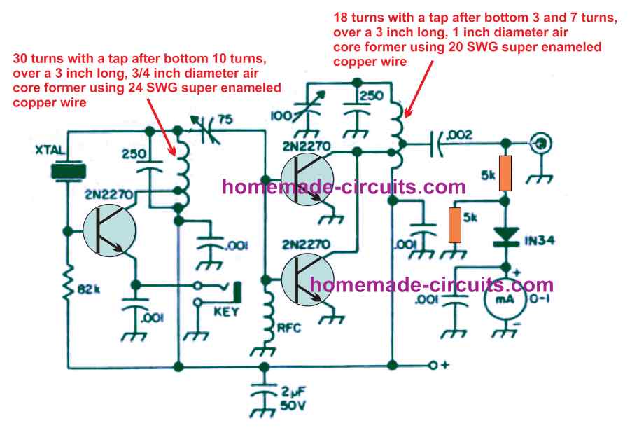 80 meter transmitter compressed