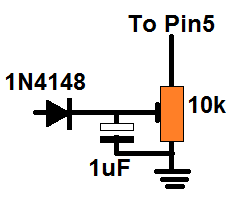 adng delay effect on LM3915 output