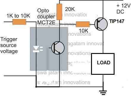 car tail lamp isolation through optocoupler