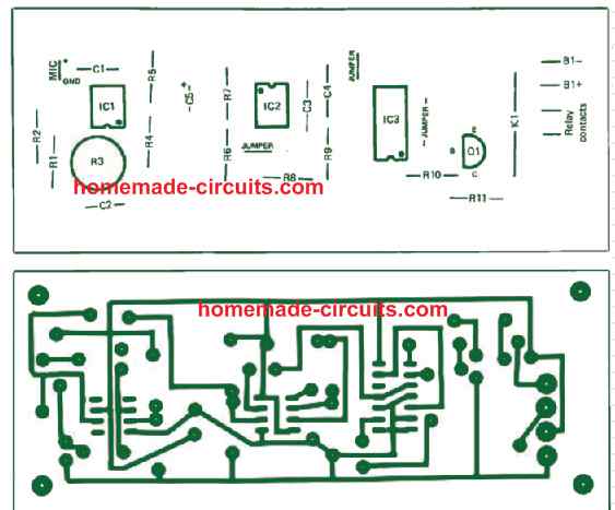 clap switch PCB design