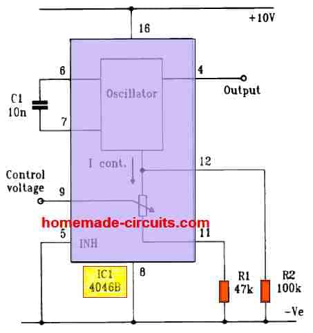 IC 4046 pinout connections compressed