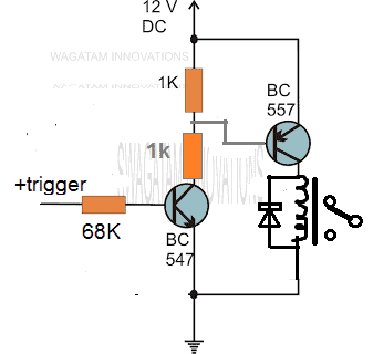 NPN PNP relay driver
