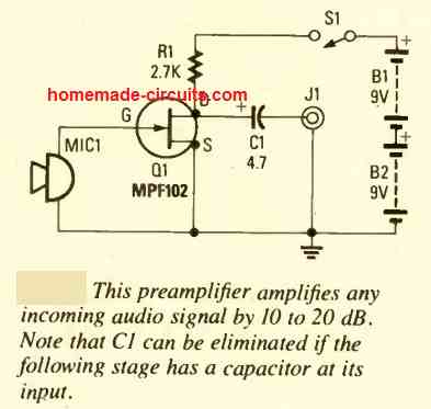 MIC preamp compressed