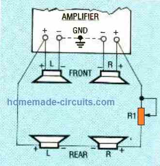 simple surround sound circuit