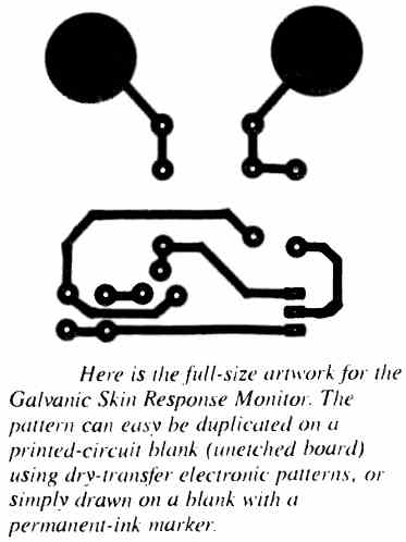 lie detector circuit PCB design