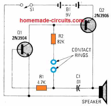 lie detector circuit