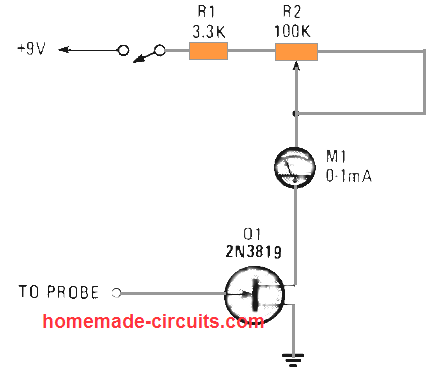 simple electronic electrometer