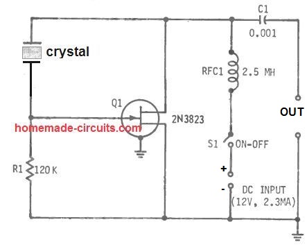fet pierce oscillator