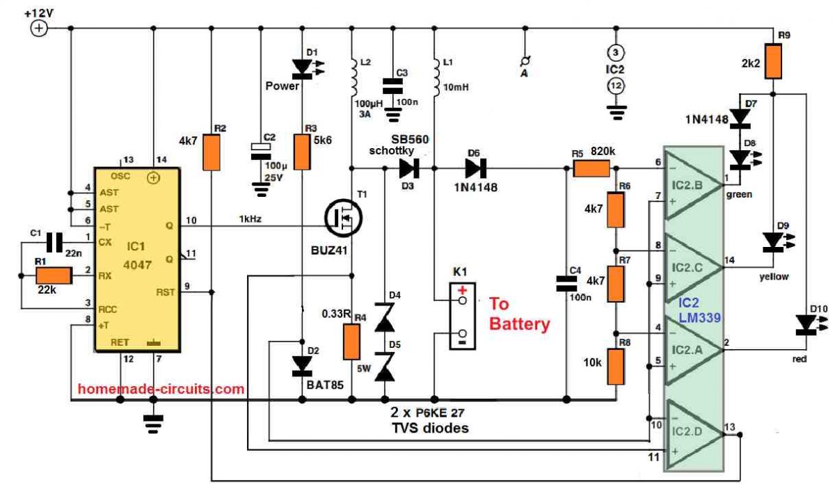 2 Simple Battery Desulfator Circuits