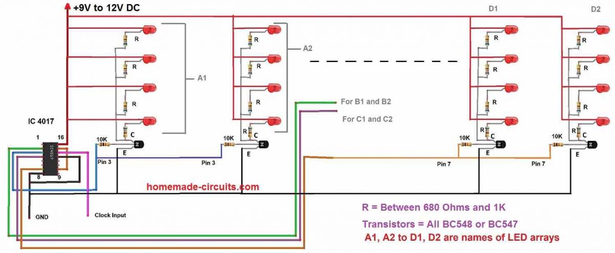 beacon LED circuit