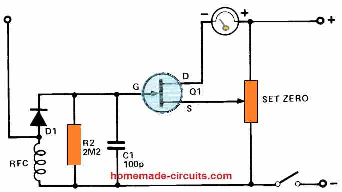 kampioen Bloemlezing Opnemen Field Strength Meter Circuit | Homemade Circuit Projects