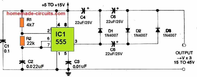 555 voltage doubler