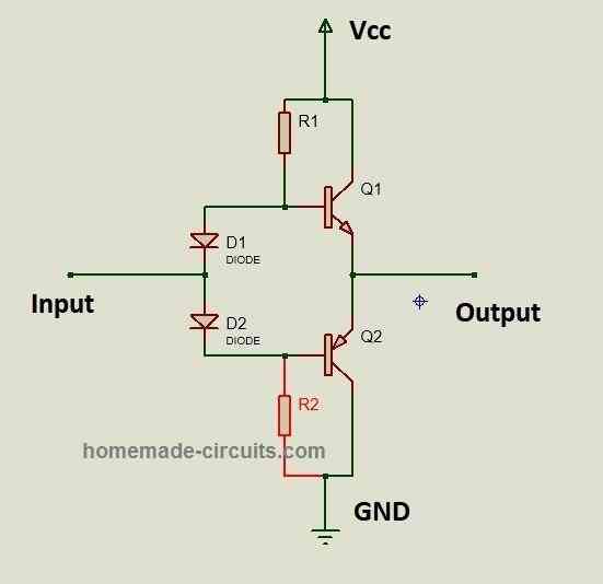 class AB amplifier circuit