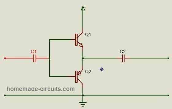 class B amplifier circuit