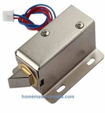 12V solenoid lock