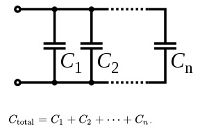 capacitors in parallel