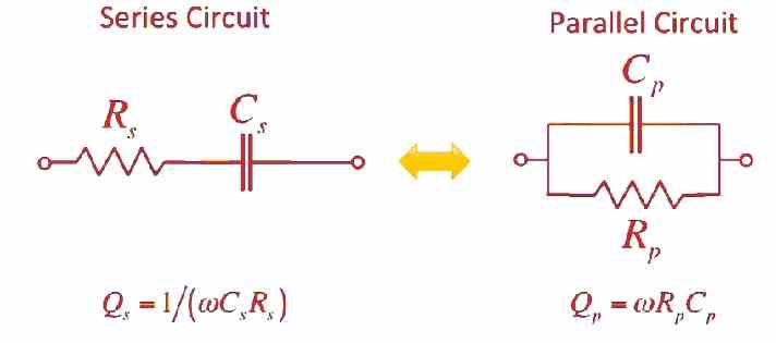 series and parallel capacitor calculations