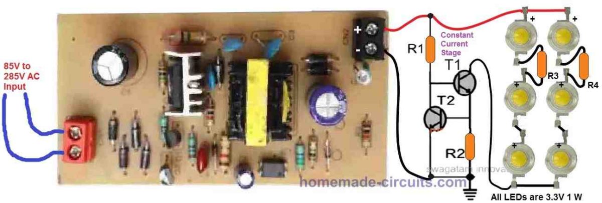 How to Design Simple LED Circuits Homemade Circuit Projects