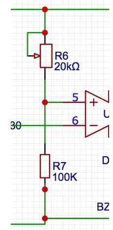 how to connect preset to an op amp