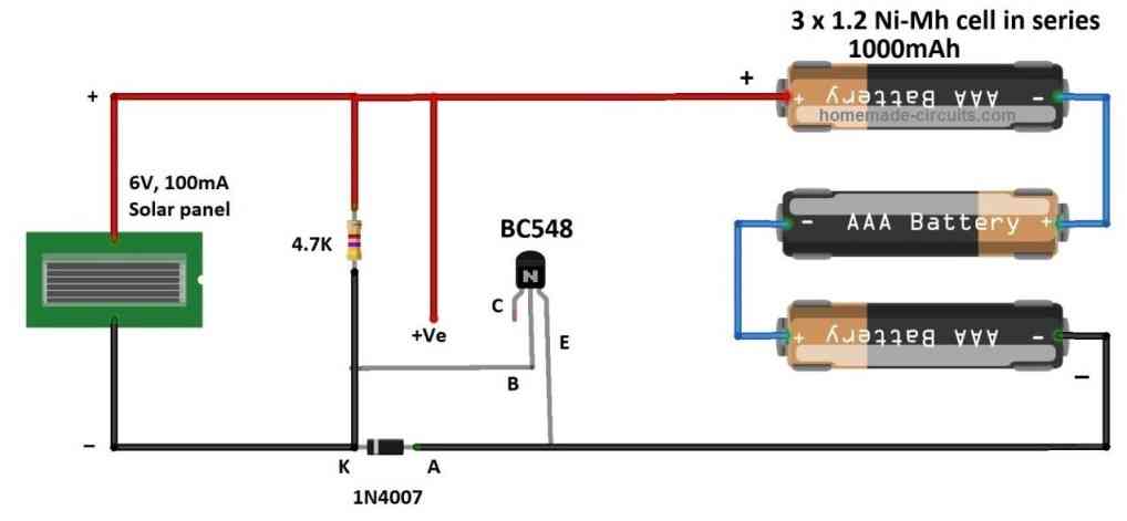 stud light battery charger circuit