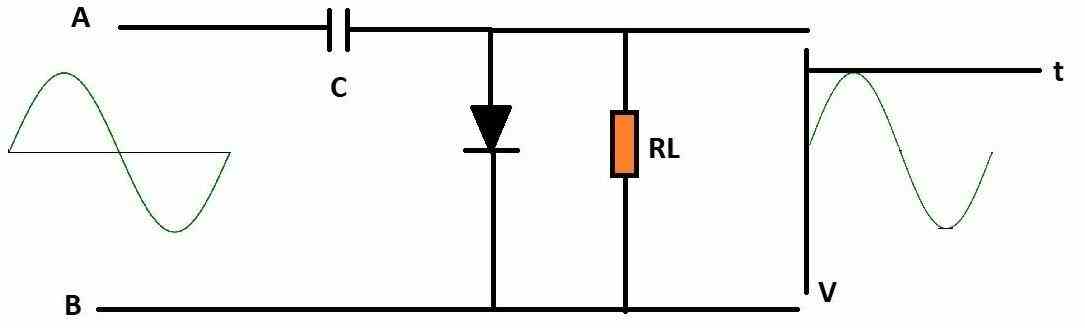 negative clamper circuit