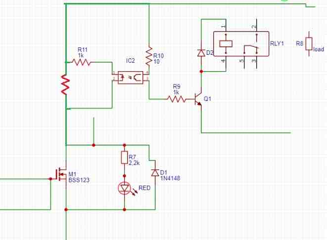 how to connect opto coupler to a current sensing resistor