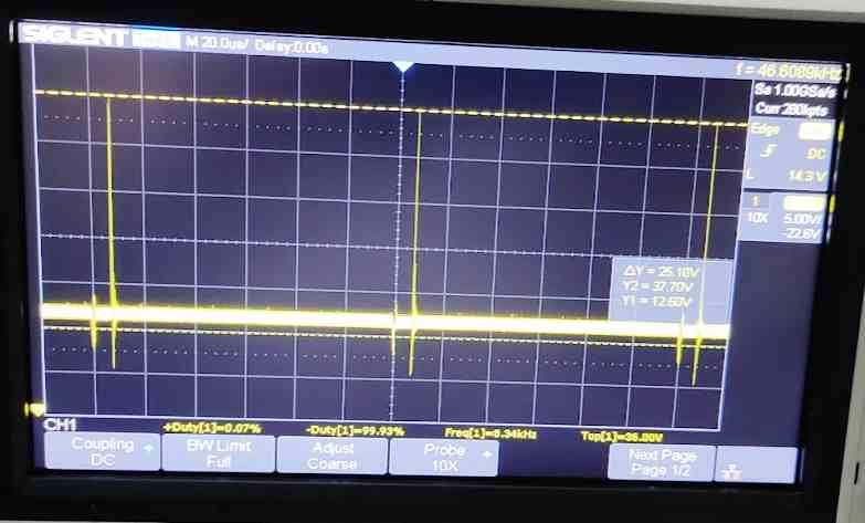 battery desulfator voltage spike application
