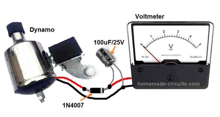 Bicycle Speedometer Circuit Circuit Diagram