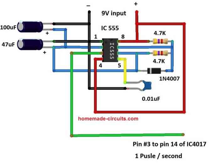 1 Hz generator circuit
