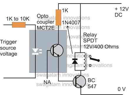 Relay Driver Circuit Diagram Explanation Circuit Diagram