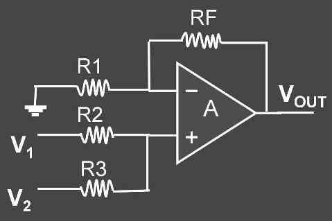 non inverting op amp summing amplifier