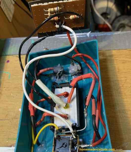 #1 single transistor battery charger prototype image