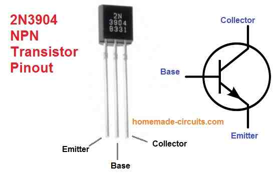 2n3904 transistor schematic for