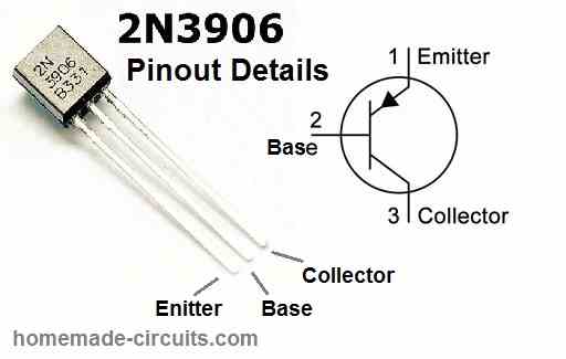 2N3906 pinout details
