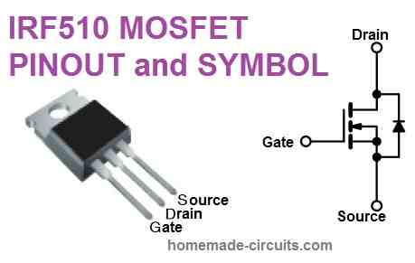 irf510 mosfet datasheet