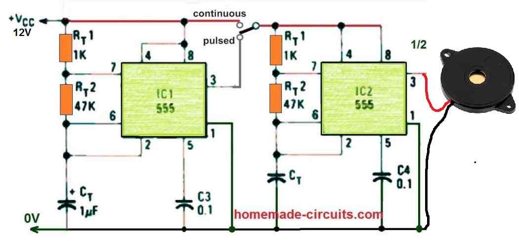 rat repellent circuit pulsed