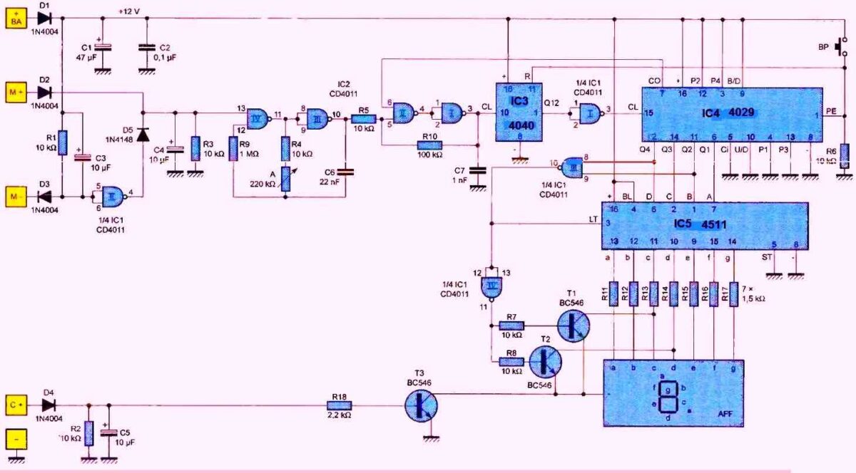 windshield washer fluid indicator circuit