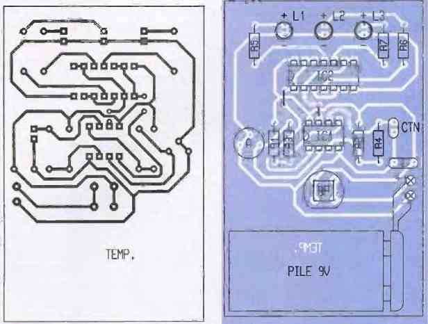 temperature indicator PCB designs