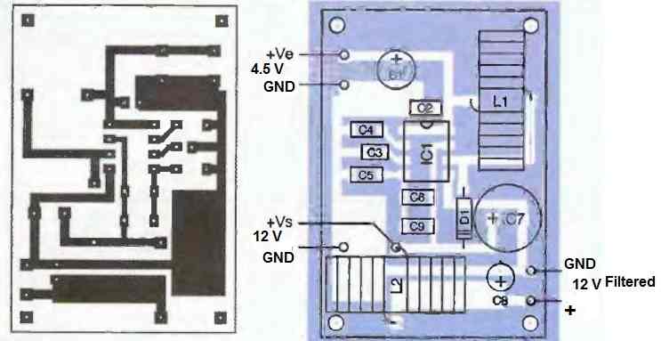 MAZ 732 switching boost converter PCB design