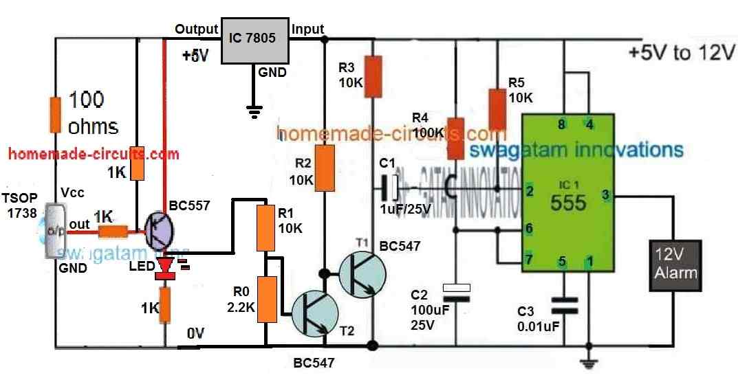 Improved infrared detector - Electronic Circuit