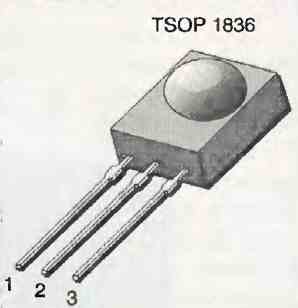 TSOP1836 pinout details