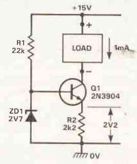 Basic Constant Current Generator Circuit