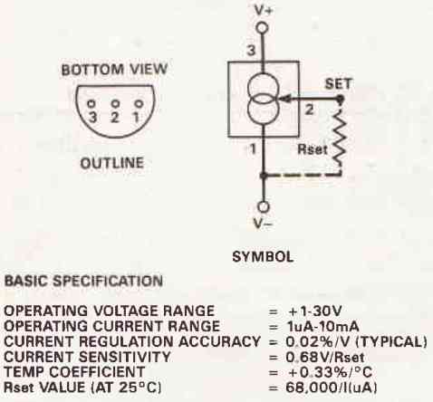 LM334Z Adjustable Current Source