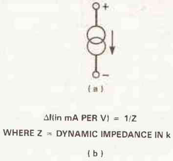 standardized symbol for representing a constant current generator