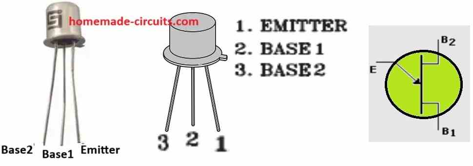 UJT 2N2646 pinout details