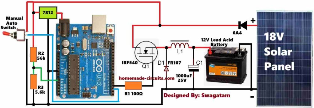 Real MPPT circuit