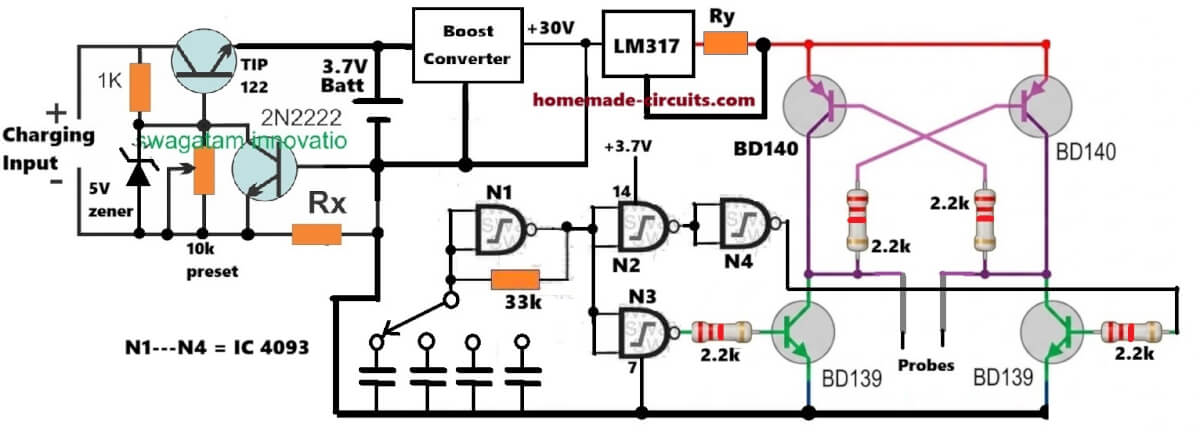 upgraded bob beck pulser circuit